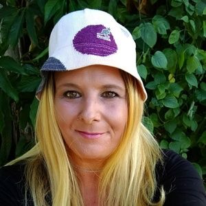 Kangol Hat Light Pink with 3 Spots